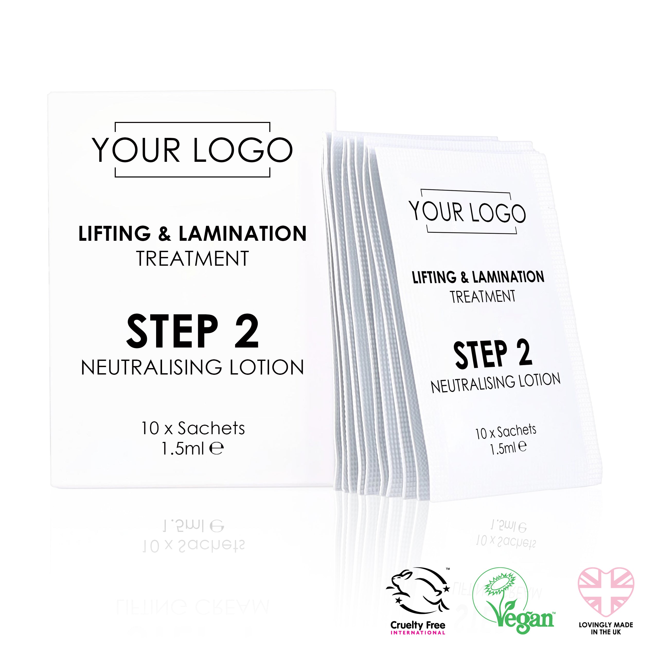 Lash Lifting & Brow Lamination - Step 2 Sodium Bromate