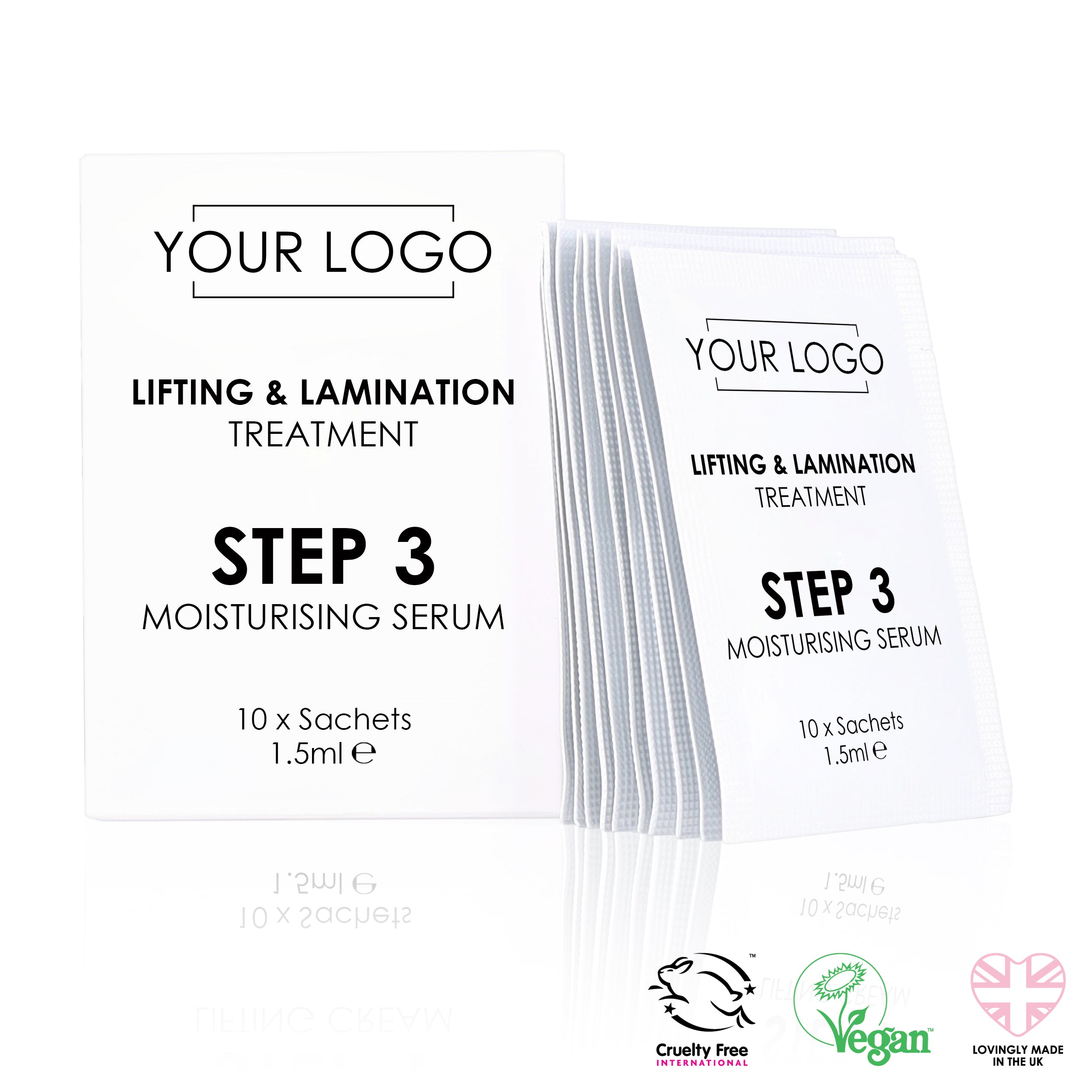 Lash Lifting & Brow Lamination - Step 3