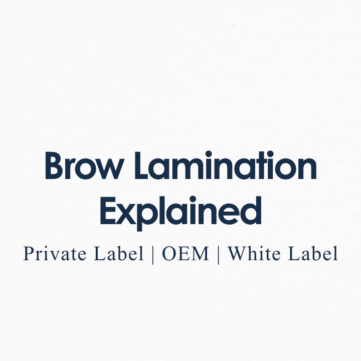 Brow Lamination: Explained